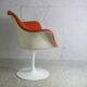 Tulip swivel armchair, Signed Knoll, Eero Saarinen, USA, circa 1960.