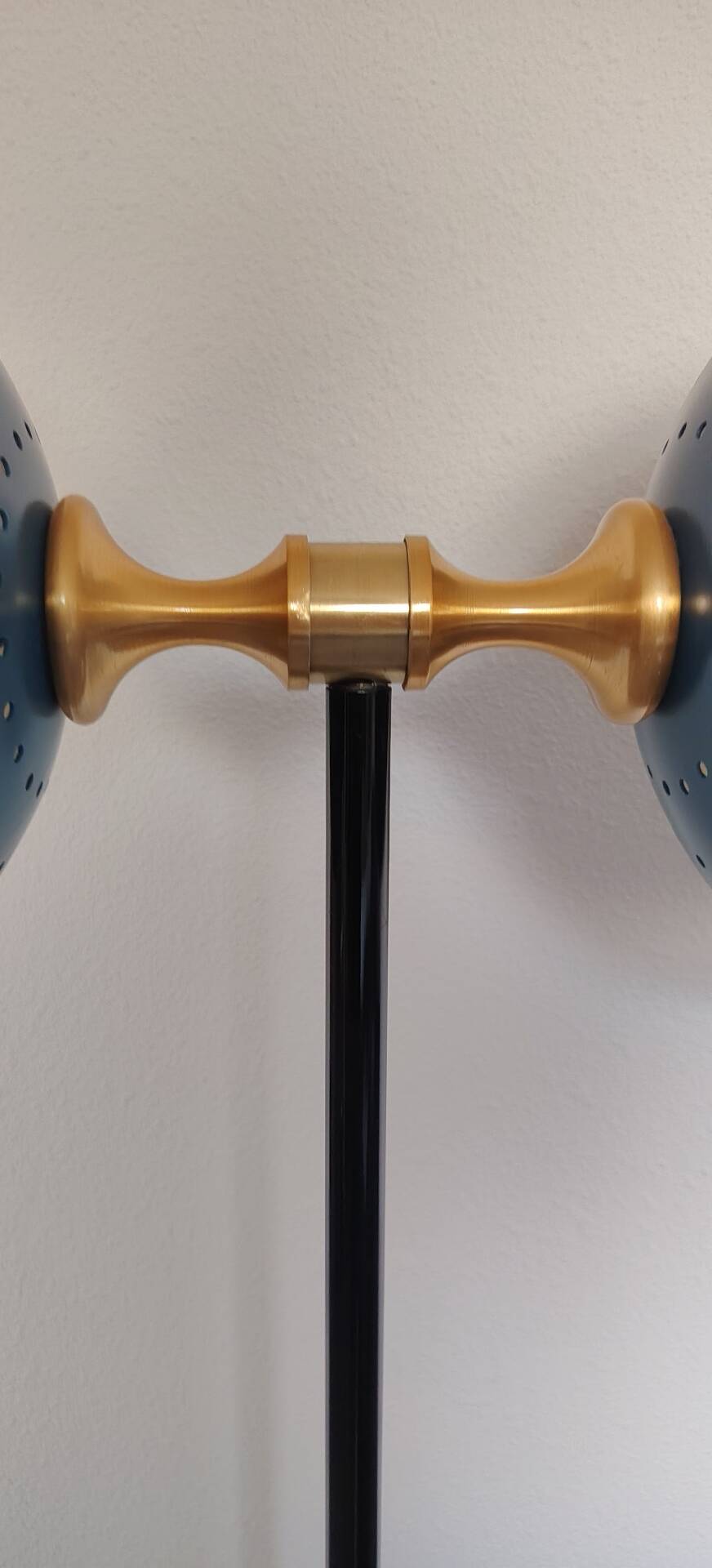 Vintage floor lamp double lighting