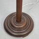 Art Deco Asian Style Carved Wood Floor Lamp, 1930s