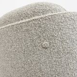 Customizable Large Plywood Swivel Lounge Chair, 1970s,