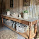 Old cloth merchant's table