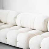 Camaleonda, B&B 2-seater sofa and 3-seater sofa in bouclè fabric, 1970