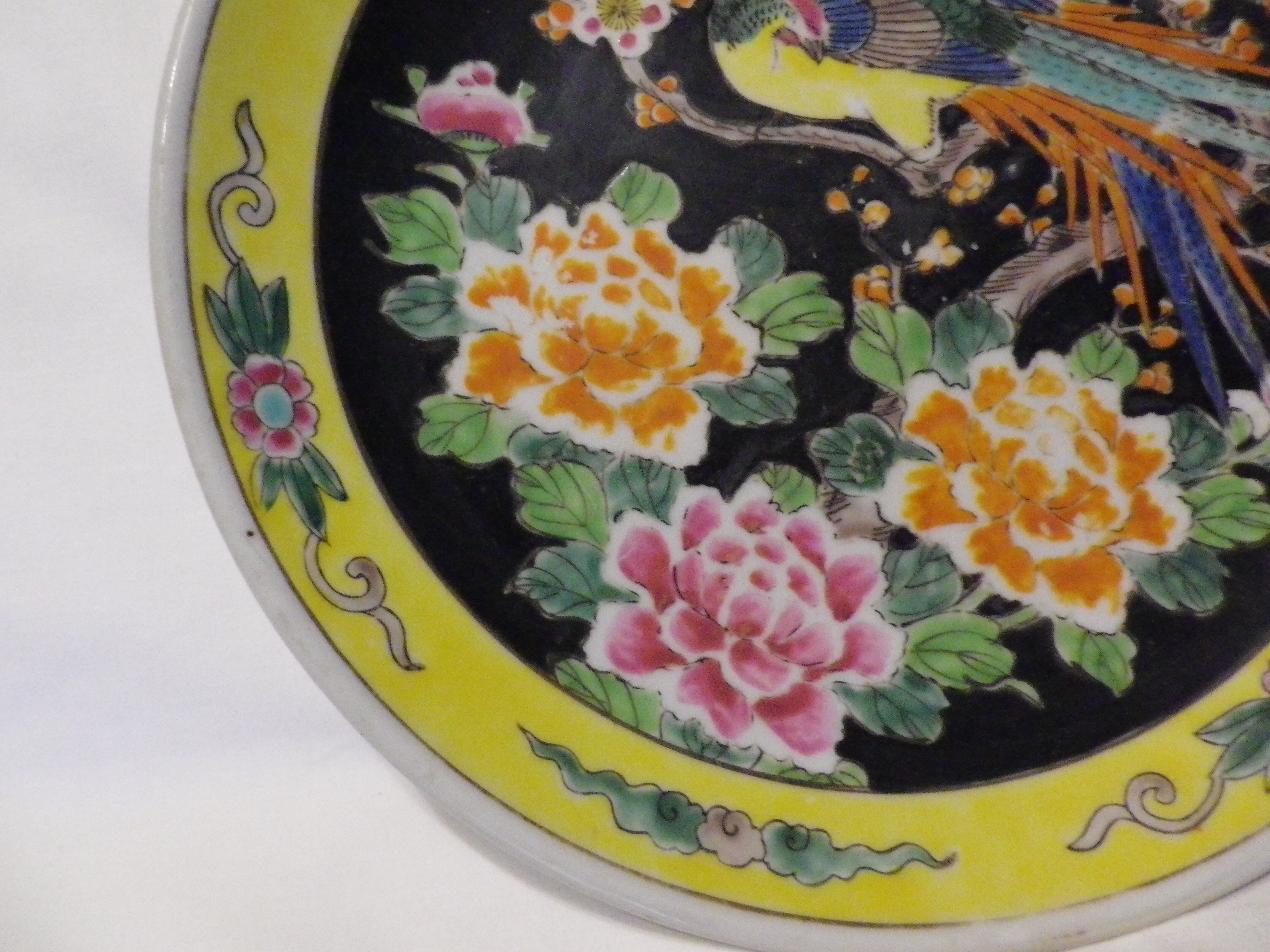 plate decors emaux made in japan