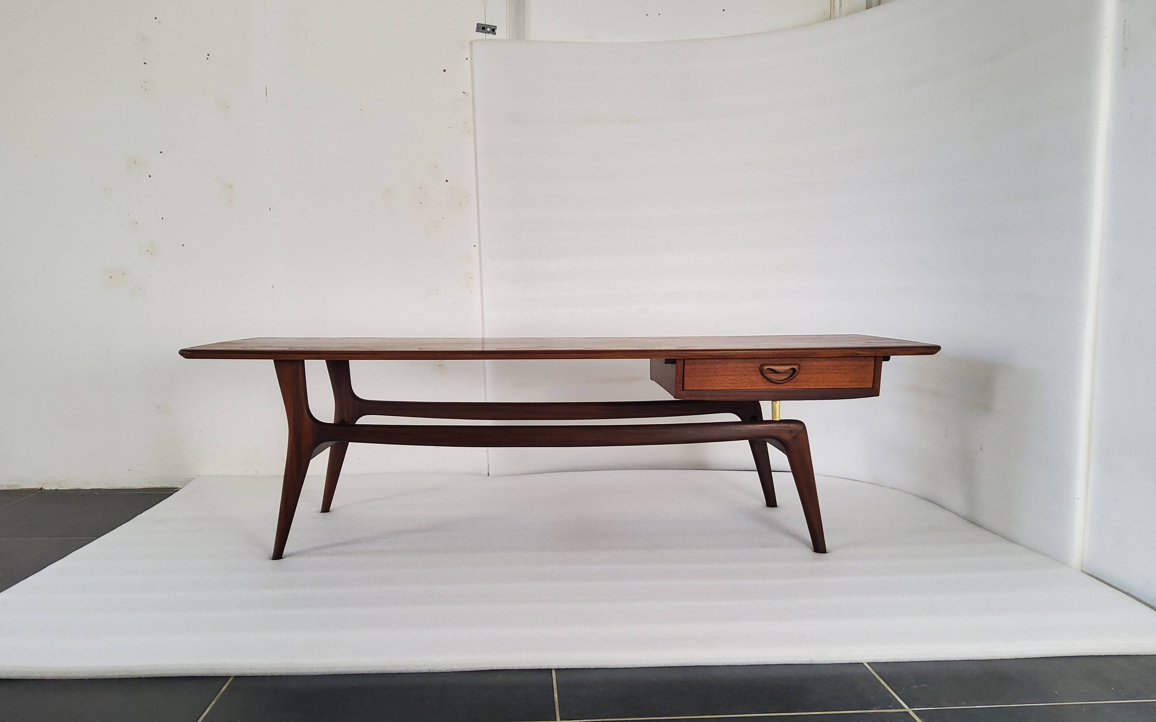 Louis Van Teeffelen coffee table 1960 Netherlands