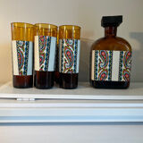Carafe and seventy's glasses
