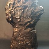 Beethoven bust in patinated plaster by Limousin
