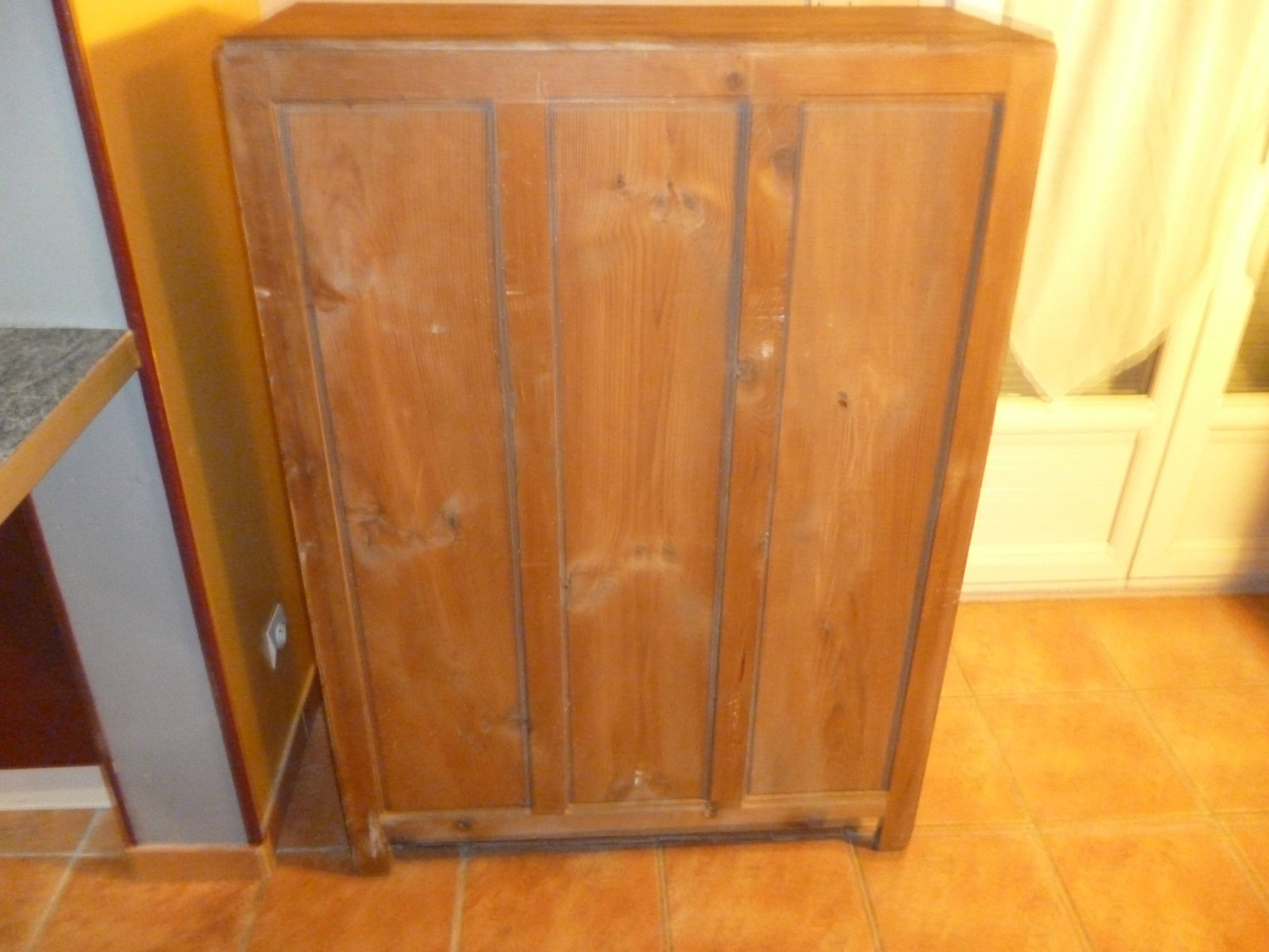Parisian buffet glazed art deco two drawers