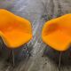 Pair of DAX Eames armchairs for Herman Miller