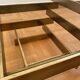 Vintage 1970s Square Coffee Table in Brass and Smoked Glass, David Hicks