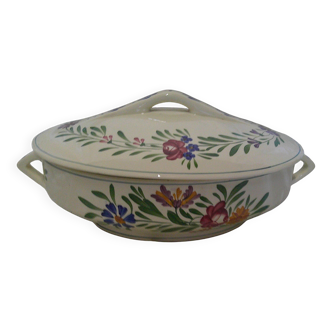 Large Soup Tureen Sarreguemines