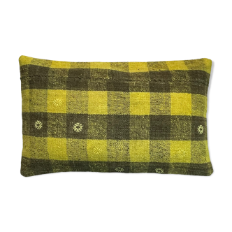 Housse de coussin en kilim turc vintage, 30 x 50 cm