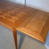 Vintage extendable rectangular table 50s