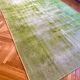 Tapis vintage vert