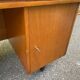 Scandinavian desk from the 50s/60s in wood 130cm