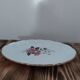 Ravier in earthenware L'Amandinoise decoration pink flowers