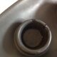 Chandelier in anthracite cermal style Scandinavian / vintage 50-60s