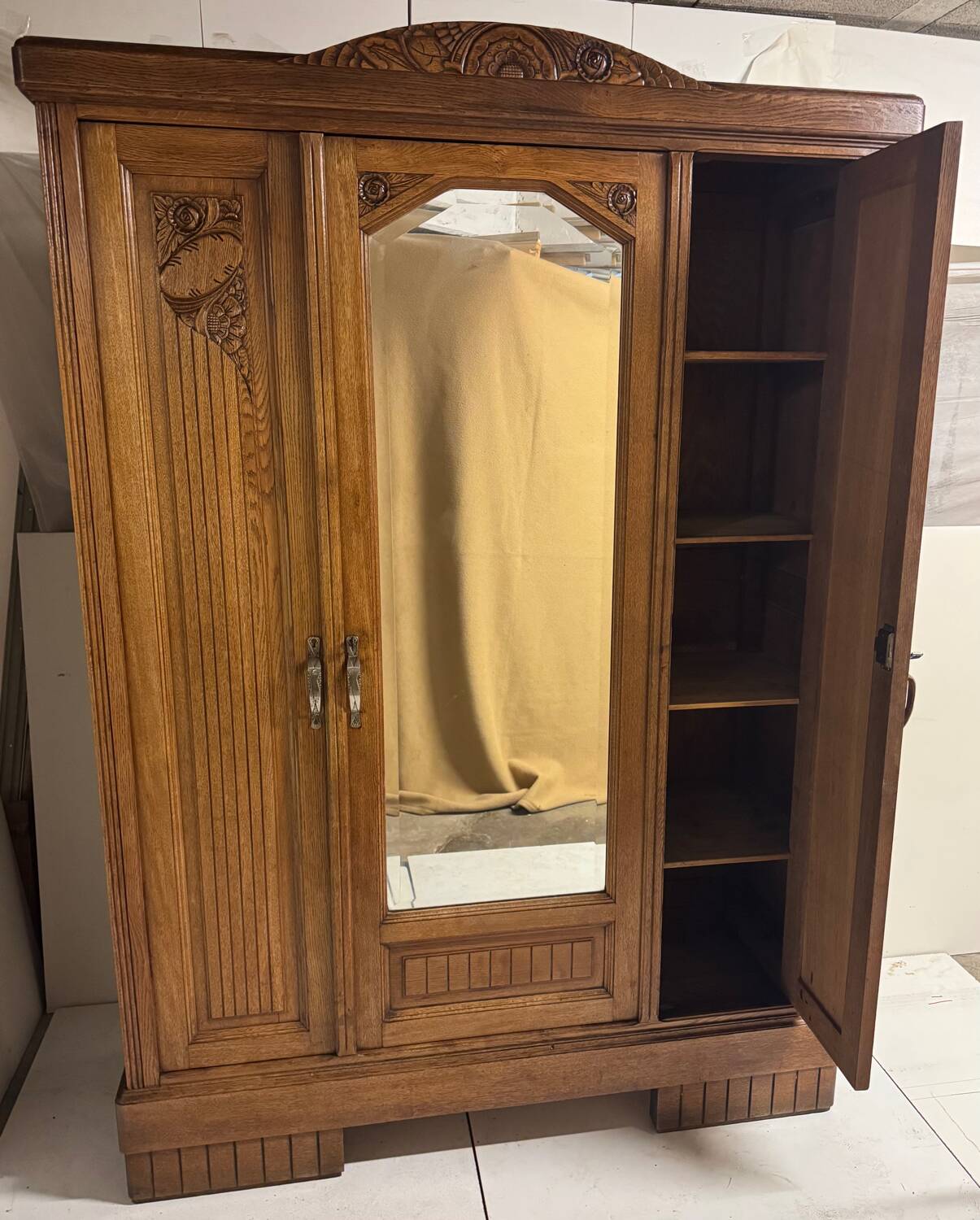 Parisian Art Deco wardrobe