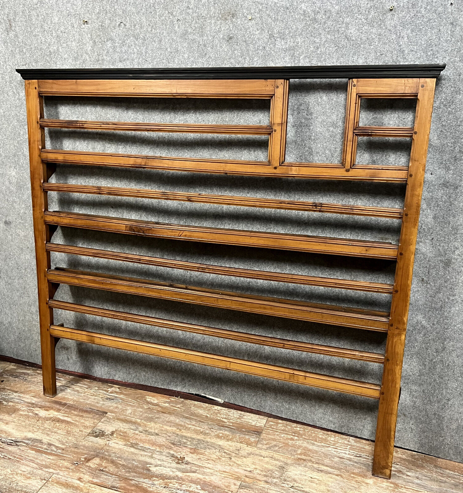 Louis XVI era dresser rack in fruit wood around 1800