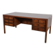 Mid-Century Model 77 Freestanding Desk in Teak from Omann Jun, 1960s