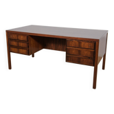 Mid-Century Model 77 Freestanding Desk in Teak from Omann Jun, 1960s