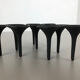 Set of 3 danish candleholder "Hornblower" Christel & Christer Holmgren, 1970s