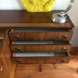 Scandinavian vintage rosewood row
