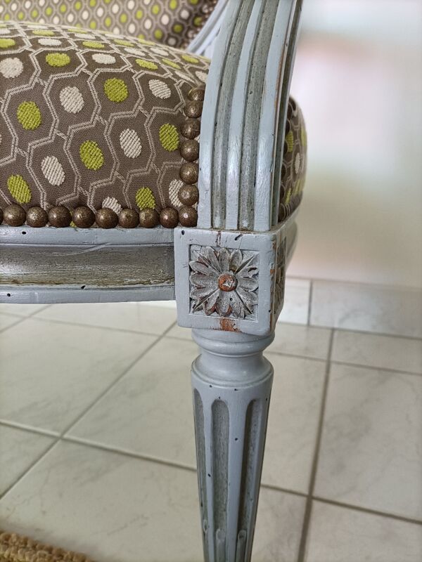 Banquette de style Louis XVI