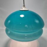 Blue vintage pendant light
