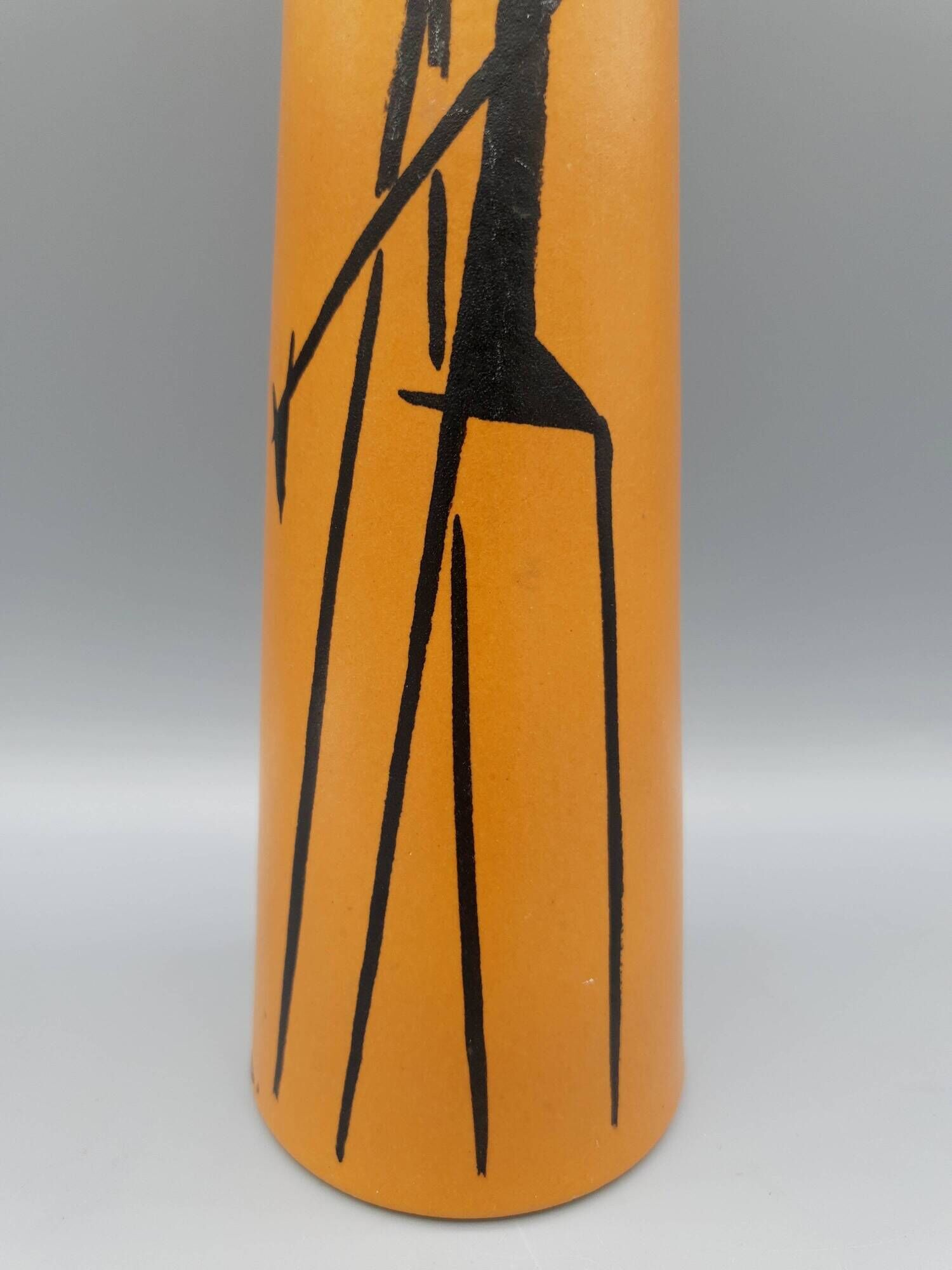 Ceramic liquor bottle, Denise & Gilbert Orlat 1970