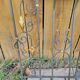 Art Deco 1930s wrought iron coat rack and hat stand