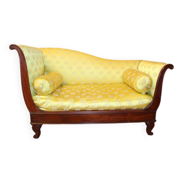 Restoration period mahogany daybed