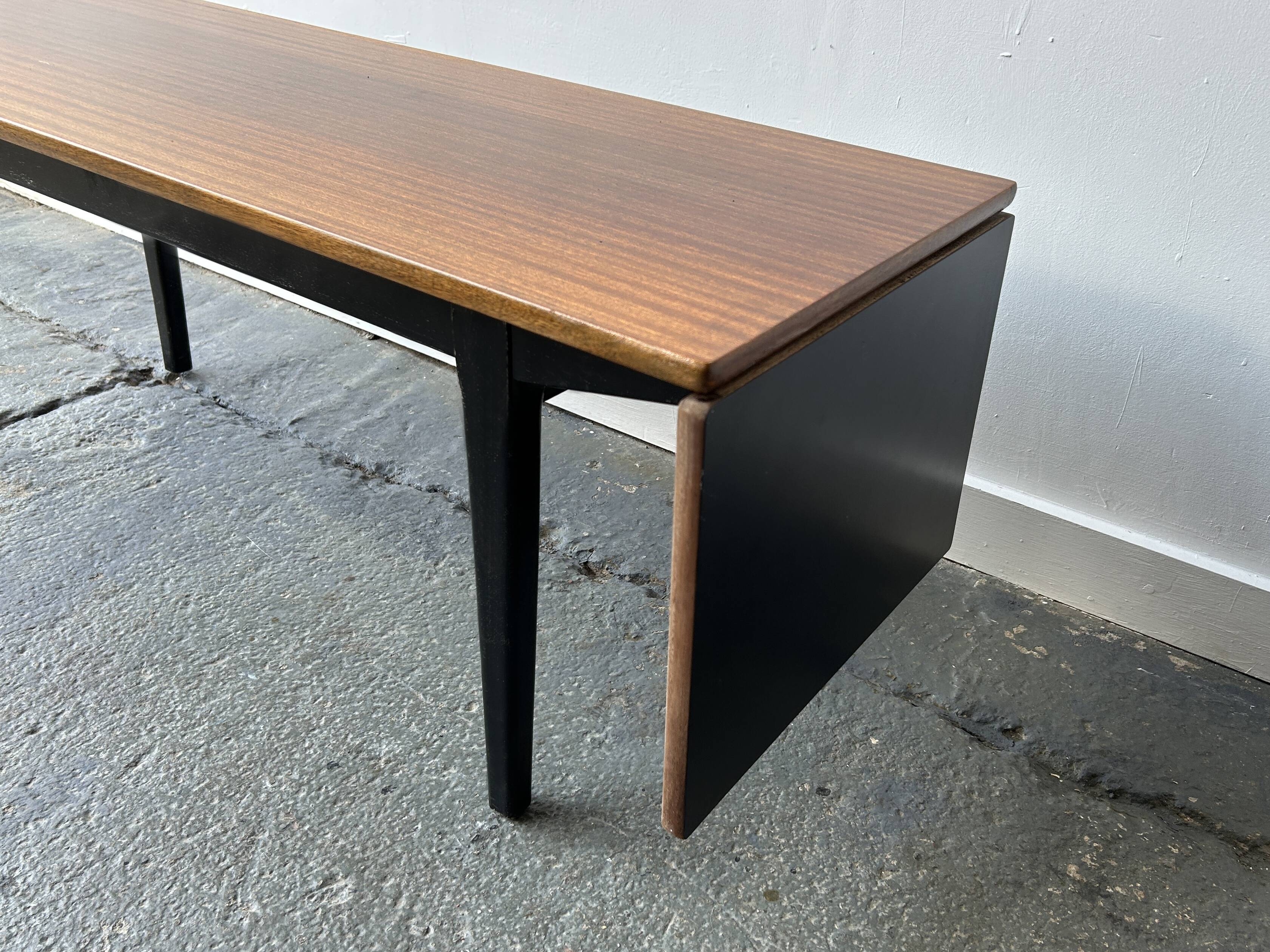 Mid-Century modern 1960s extendable coffee table by Nathan