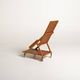 Folding Teak and Oak Trolley, Nybrofabriken