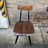 Set of table and chairs by Ilmari Tapiovaara Pirkaa.