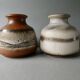 Pair of Germany vases, natural tones