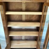 Large art deco glass cabinet.