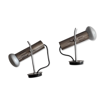 A Pair of Alain Richard wall lamps for Diderot