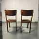 Set of 3 mismatched and damaged bistro chairs