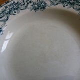 6 mismatched hollow plates Terre de fer