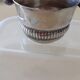 Silver metal cup 70