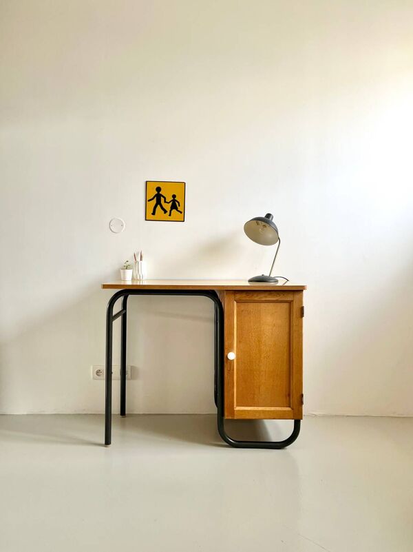 Bureau d’internat vintage S22 Mobilor / J. Hitier