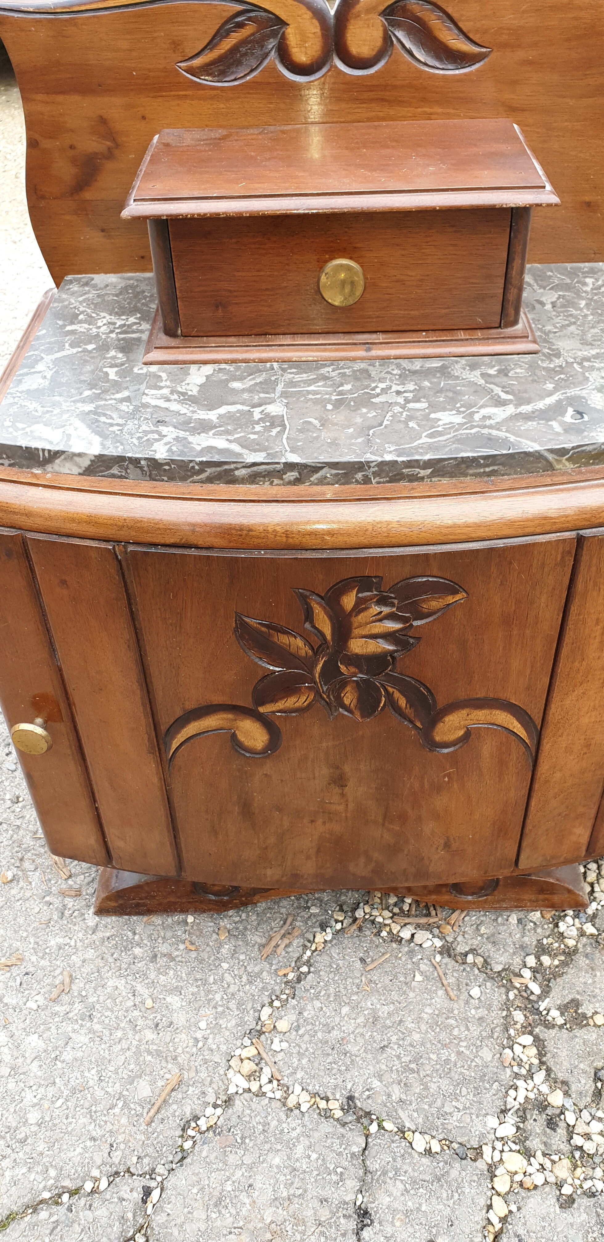 Art Deco bedside table