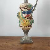 Retro Barbotine Birds Carafe