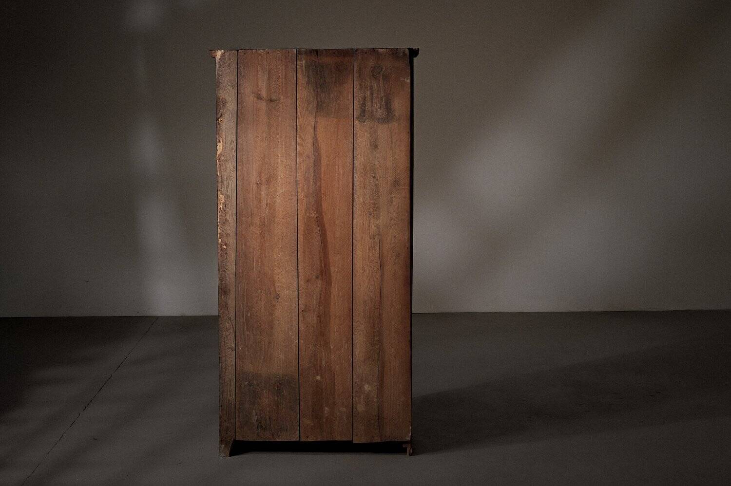 Single-door cabinet, folk art, Auvergne, 1900