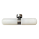 Wall light design in opaline and chrome metal