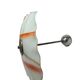 Vintage pendant light in glass, Poland, 1970s
