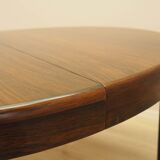 Round rosewood table, Danish design, 1960s, designer: Harry Østergaard, man