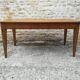 Farm table a drawer