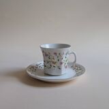 Set of 6 cups and saucers