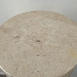 Vintage travertine column from the 70s-80s